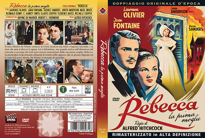 Rebecca, la prima moglie (1940) <br> Cinema & Cultura<br>A&R Productions